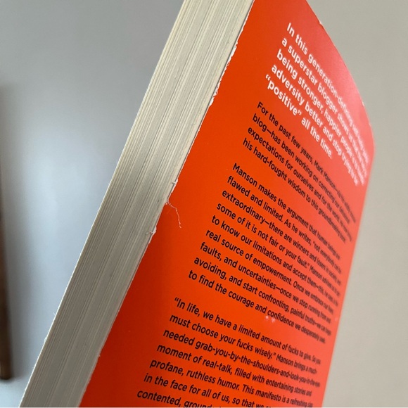 📚 4/25$ 📚 The Subtle Art of Not Giving a F*ck - Picture 7 of 8